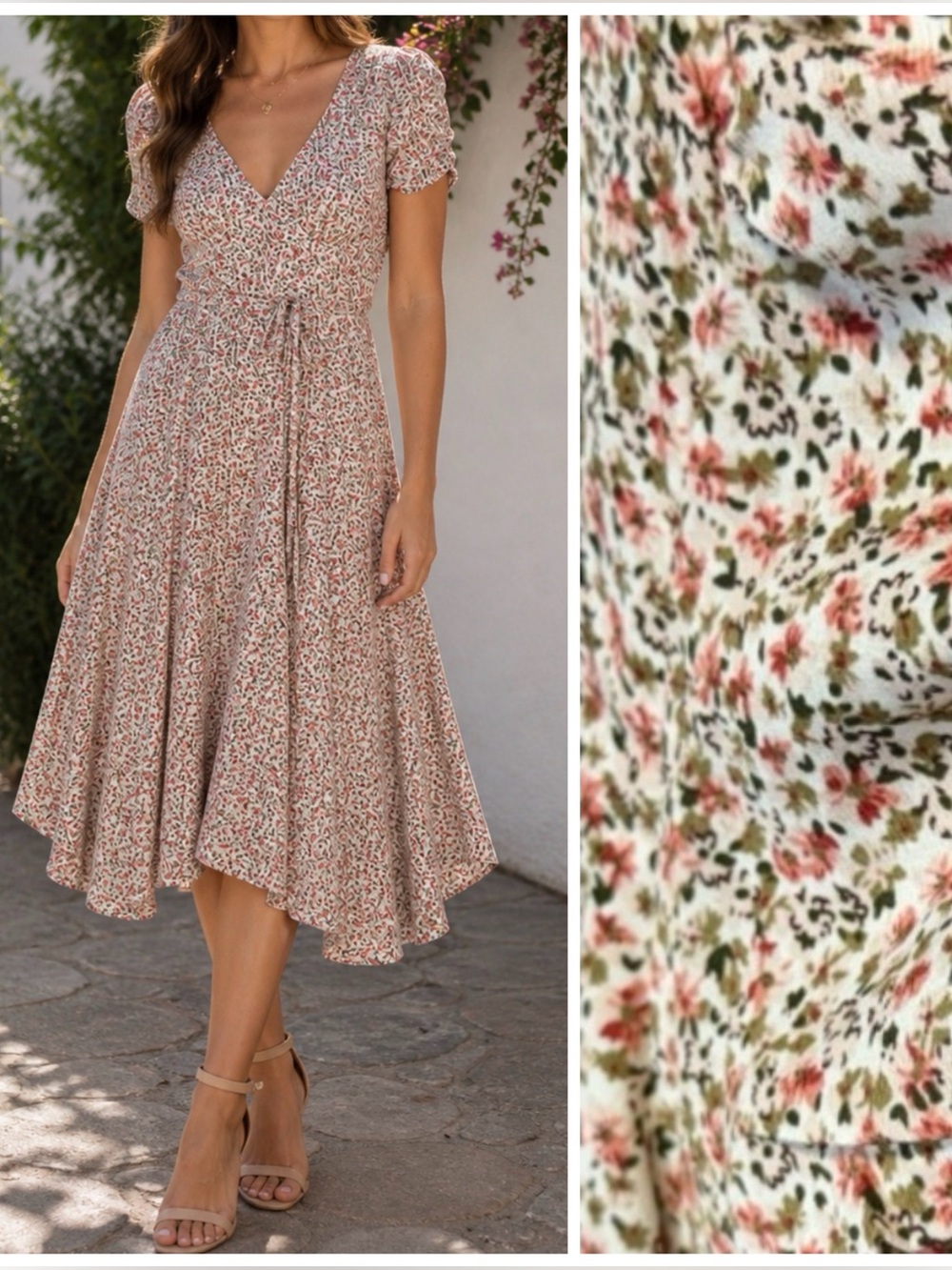 Floral Midi Dress